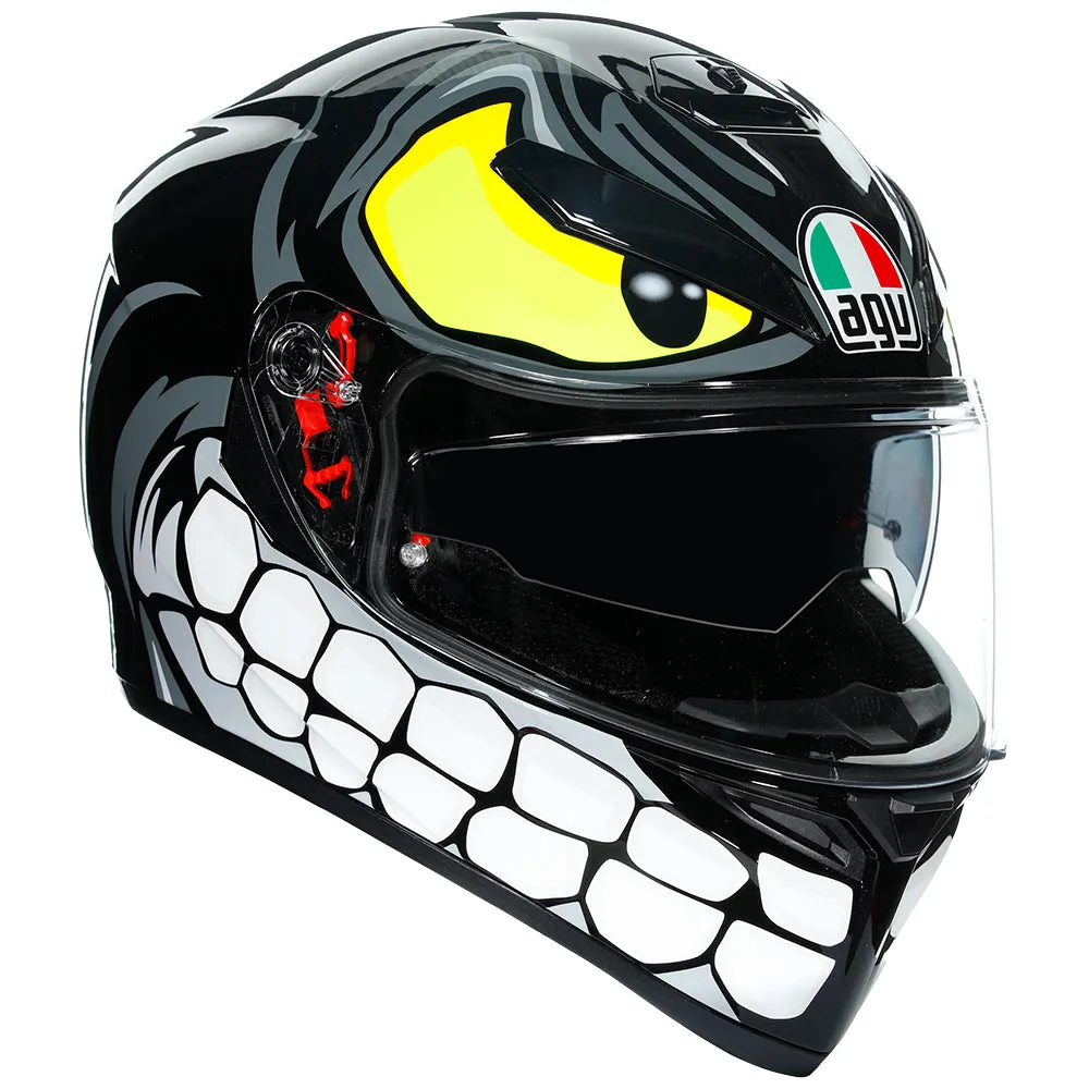 AGV K3 SV [ANGRY BLACK]