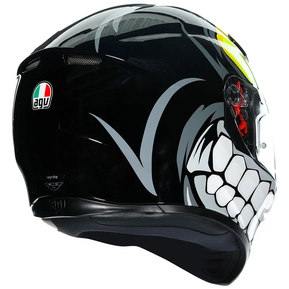 AGV K3 SV [ANGRY BLACK]