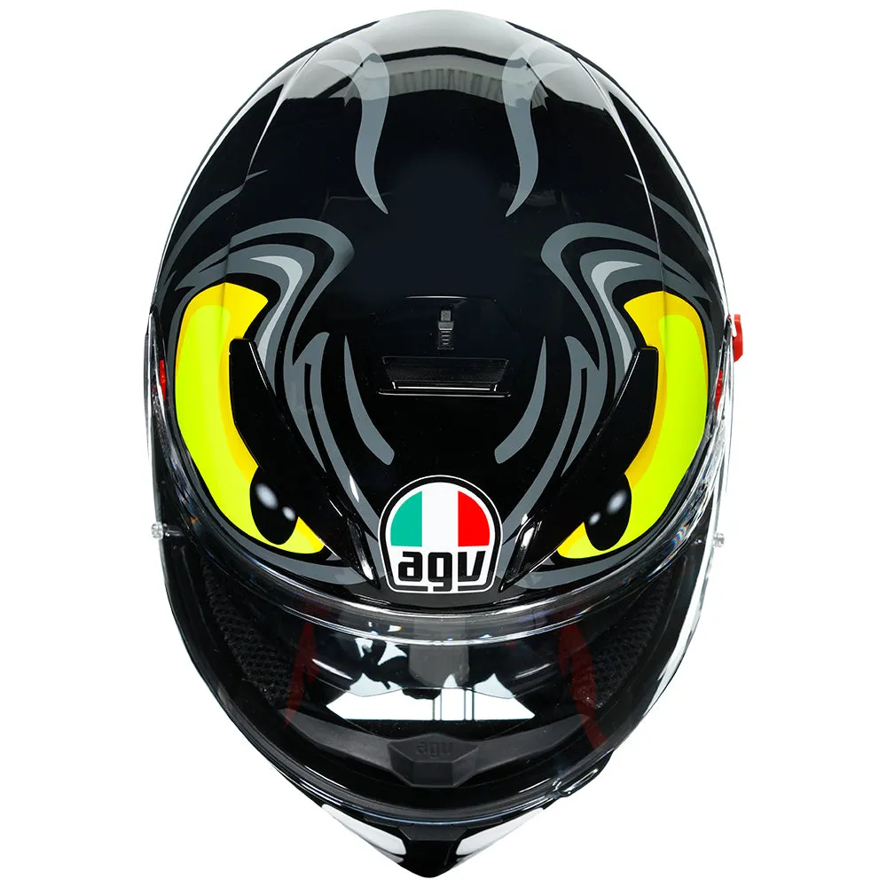 AGV K3 SV [ANGRY BLACK]