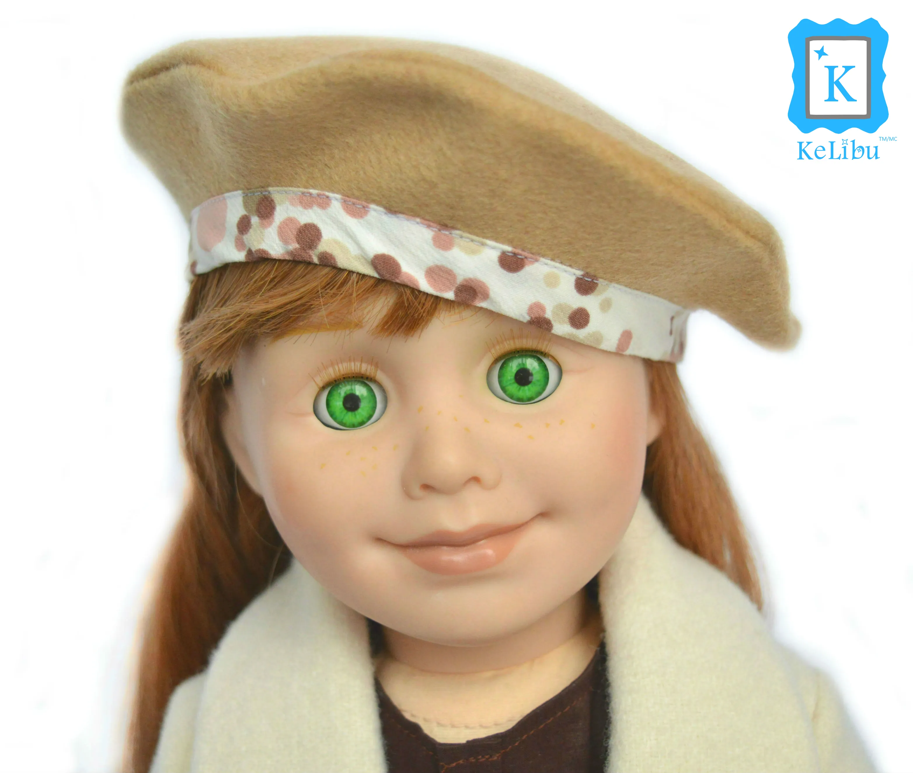 Beret 18 Inch Doll Sewing Pattern