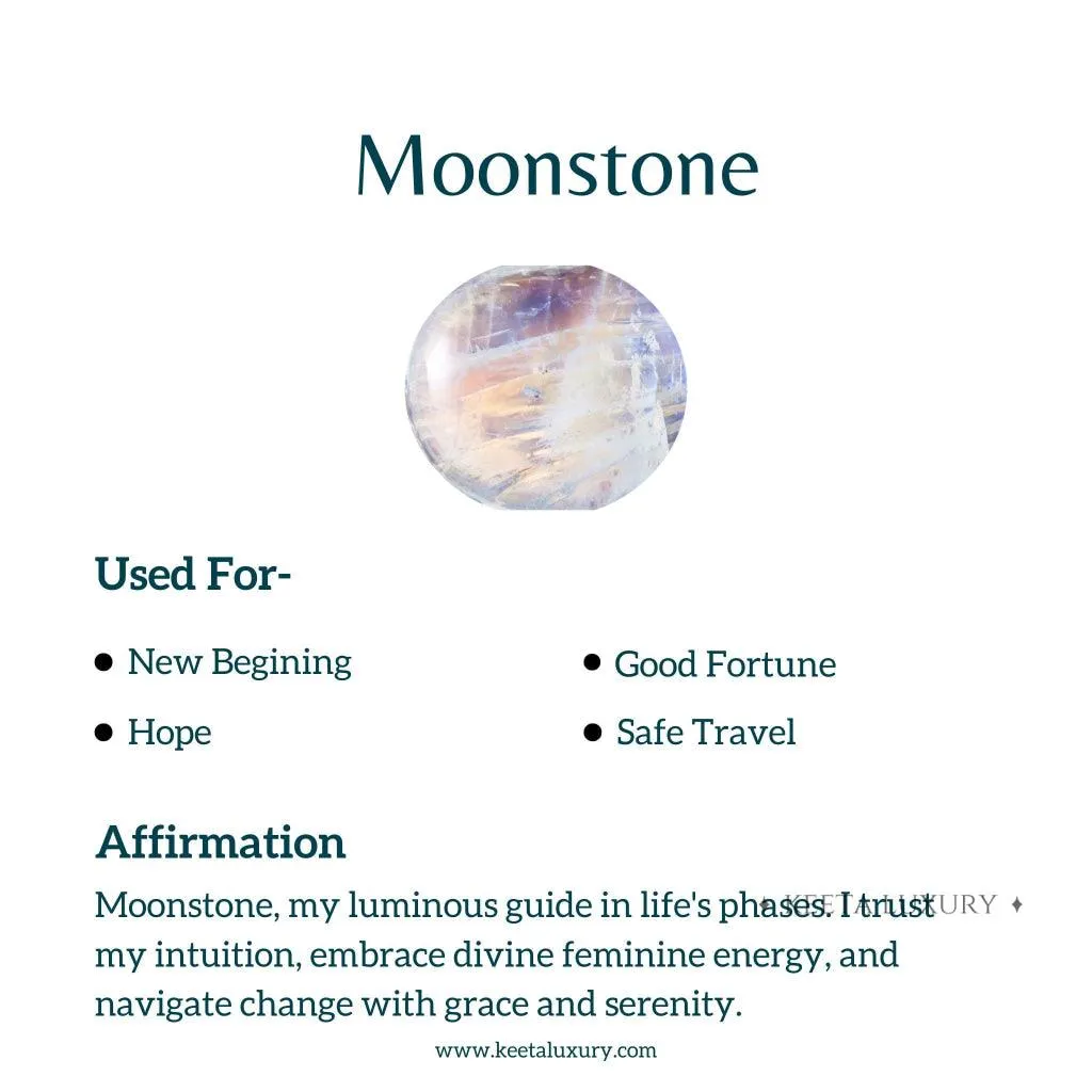 Bohemian-inspired - Moonstone Necklace