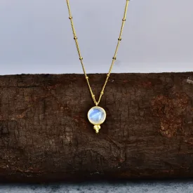 Bohemian-inspired - Moonstone Necklace