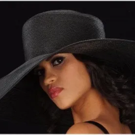 BW9981-Wide brim summer sun hat for ladies