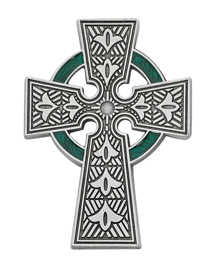 CELTIC VISOR CLIP WITH GREEN - VC-899