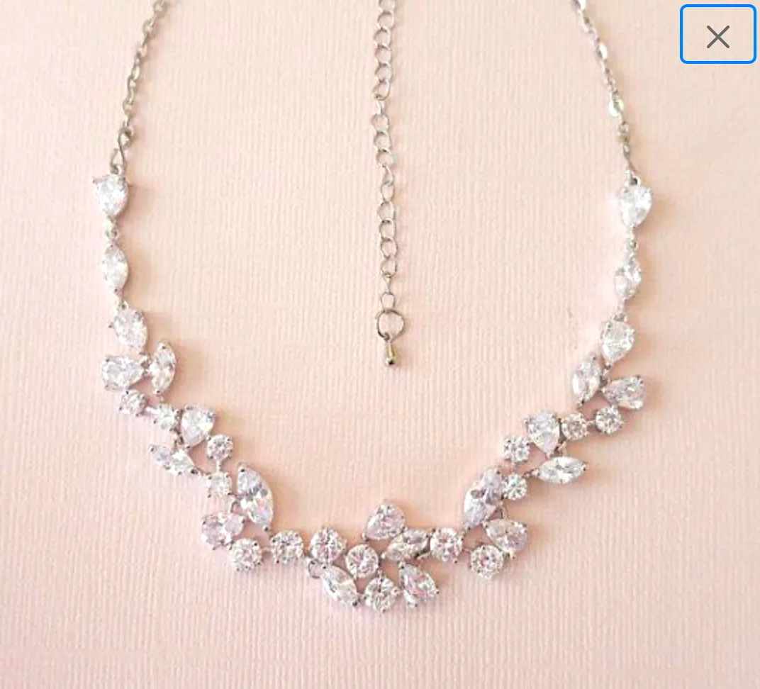 Dainty Bridal Necklace