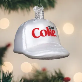 Diet Coke Baseball Cap Ornament