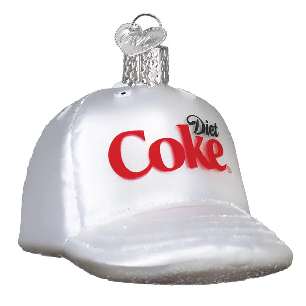 Diet Coke Baseball Cap Ornament