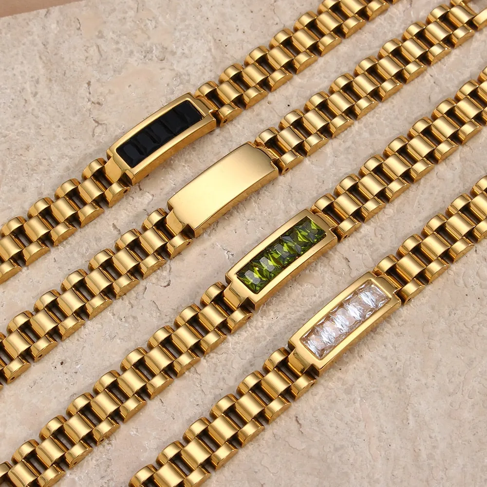 Empower Gold Bracelet