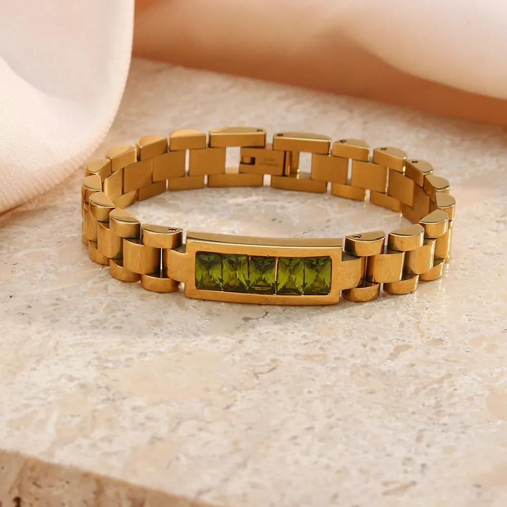 Empower Gold Bracelet