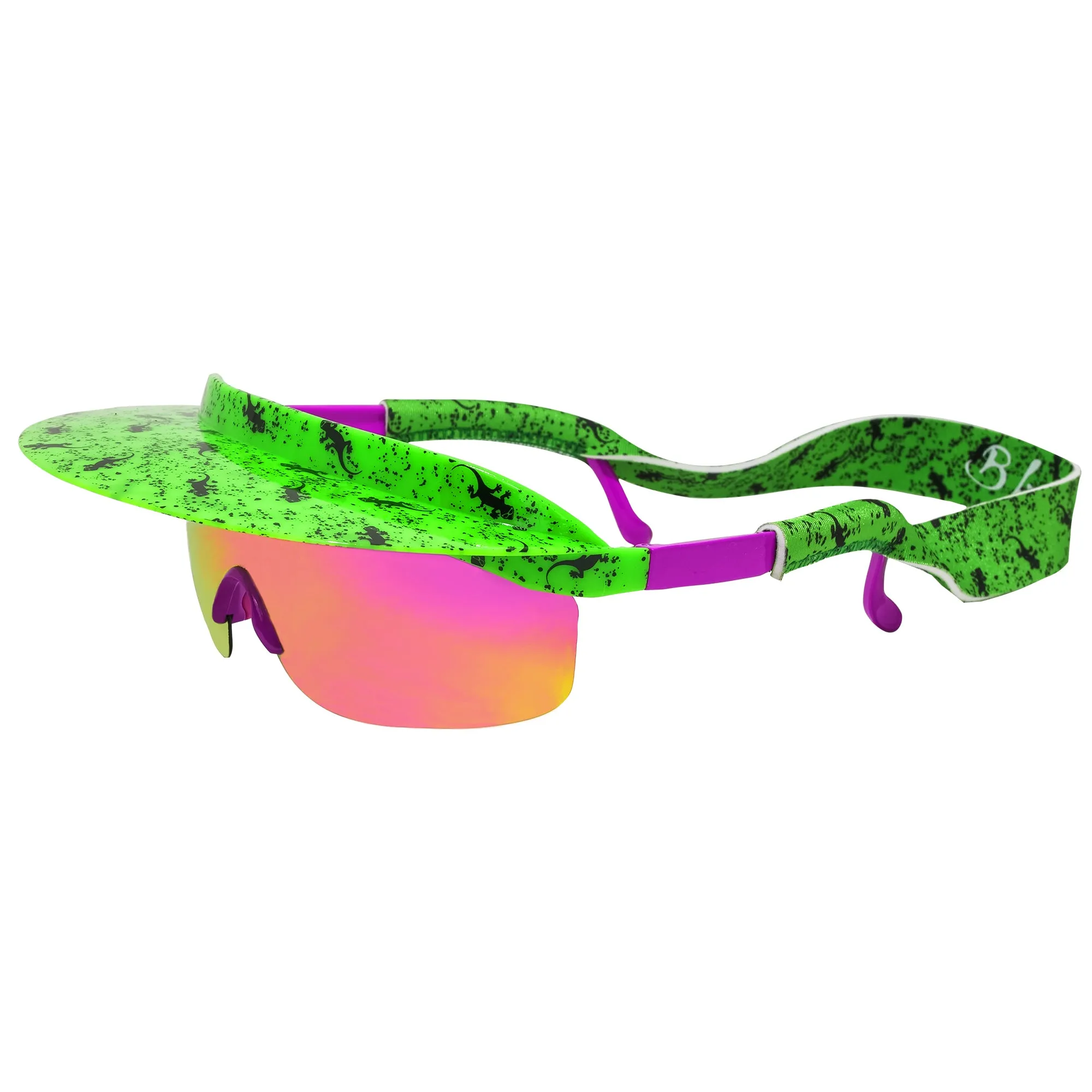 Gecko Hawaii Green - Visor Shades