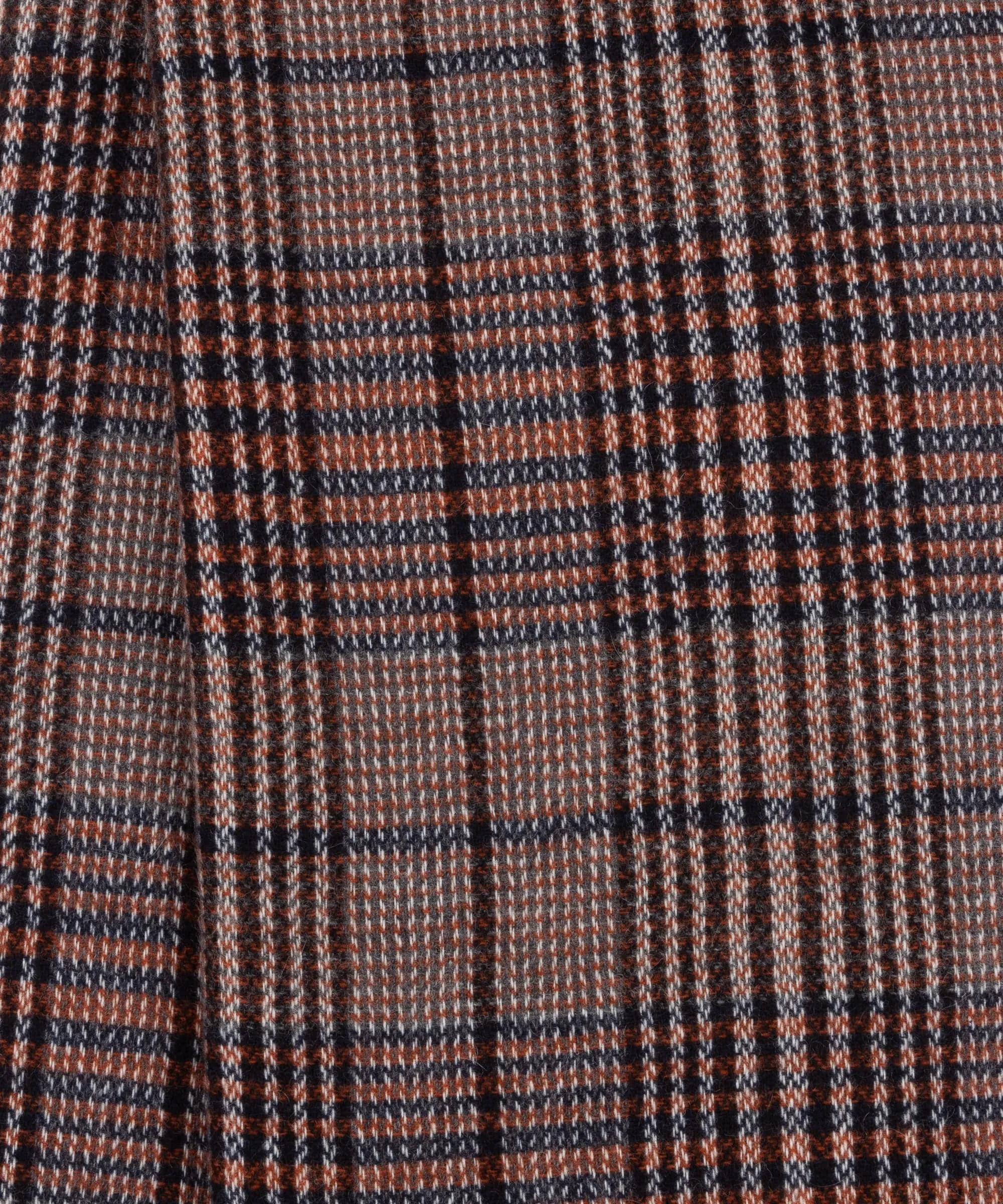 Glen Check Cashmere Scarf