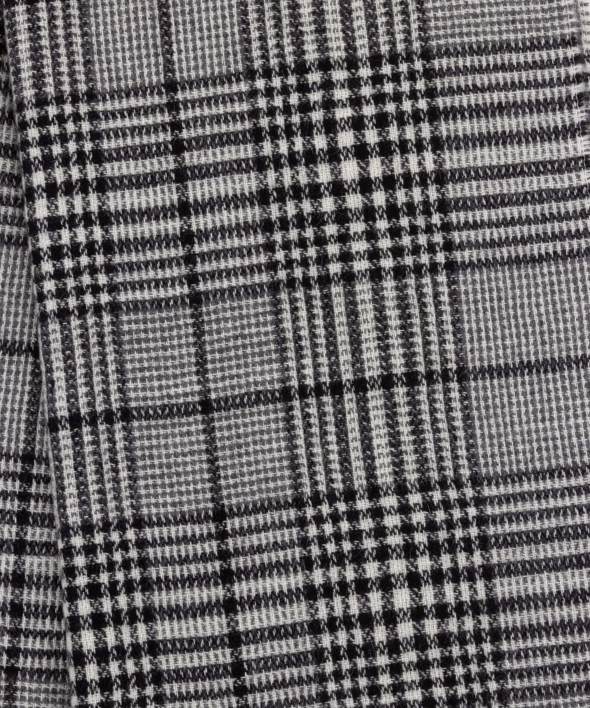 Glen Check Cashmere Scarf