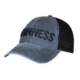 Guinness Classic Black Trucker Baseball Cap