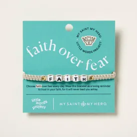 Little Words Project and My Saint My Hero Faith Bracelet