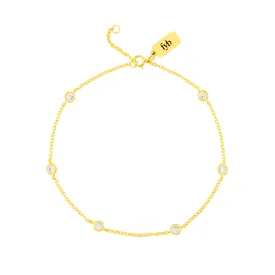 RIAN ANKLET GOLD