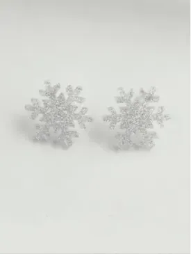 Snowflake Stud Earrings