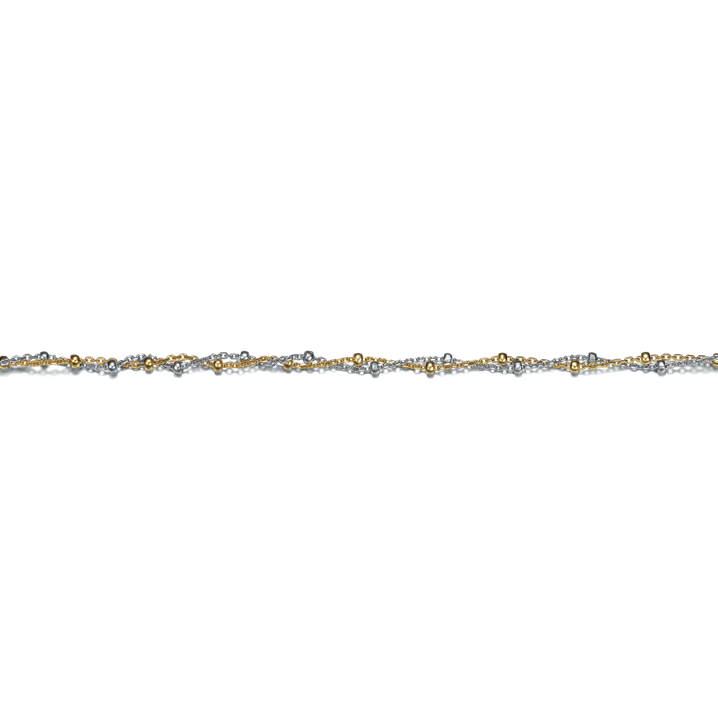 Sophie Entwined Double-Layer Chain Anklet