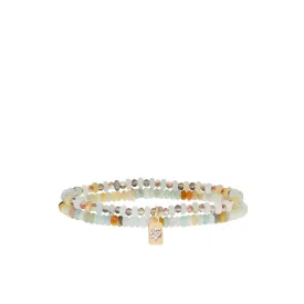 stretch beaded bracelet set