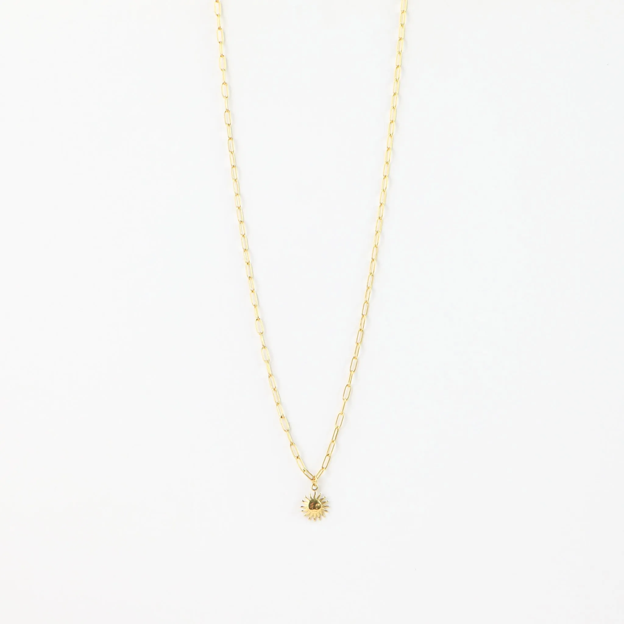 Sun Charm Necklace