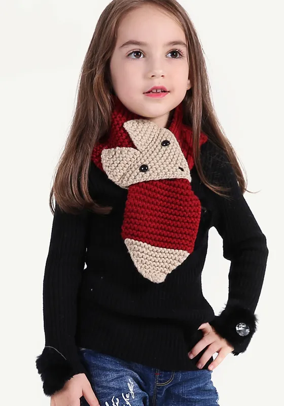 Thick Cotton Knitted Scarf