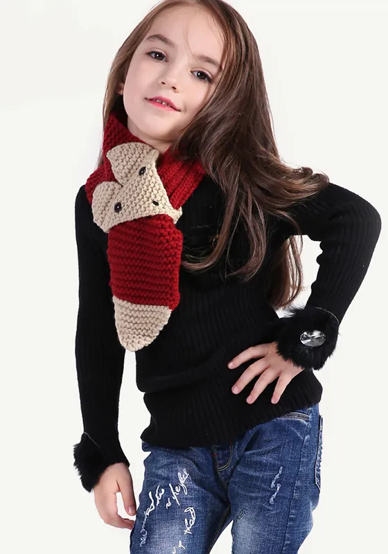 Thick Cotton Knitted Scarf